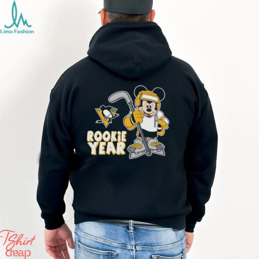 Mickey Mouse Toddler Pittsburgh Penguins Disney Rookie Year shirt