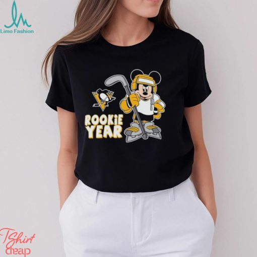 Mickey Mouse Toddler Pittsburgh Penguins Disney Rookie Year shirt