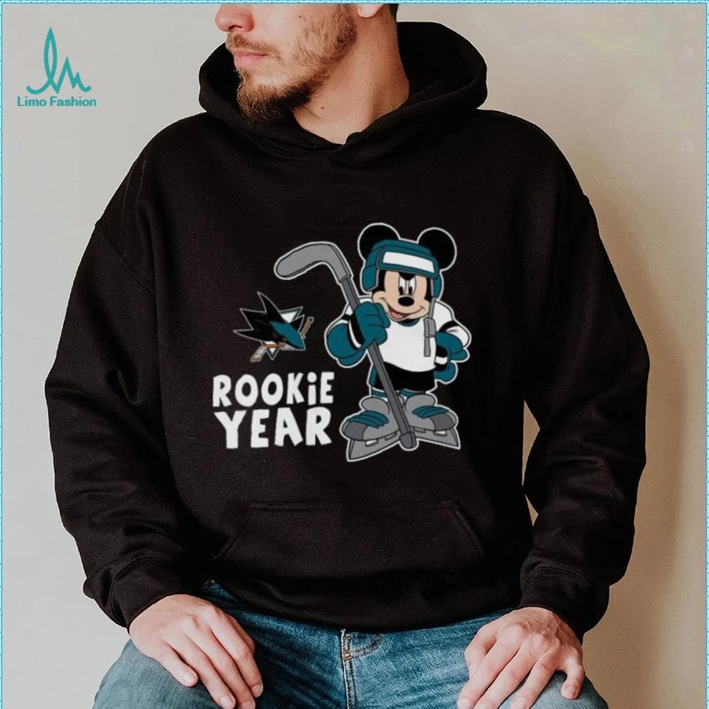 Mickey Mouse Toddler San Jose Sharks Disney Rookie Year shirt Mickey Mouse Toddler San Jose Sharks Disney Rookie Year shirt