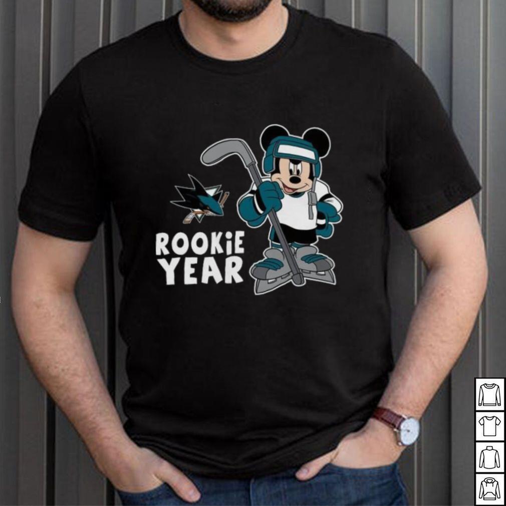 Mickey Mouse Toddler San Jose Sharks Disney Rookie Year shirt Mickey Mouse Toddler San Jose Sharks Disney Rookie Year shirt