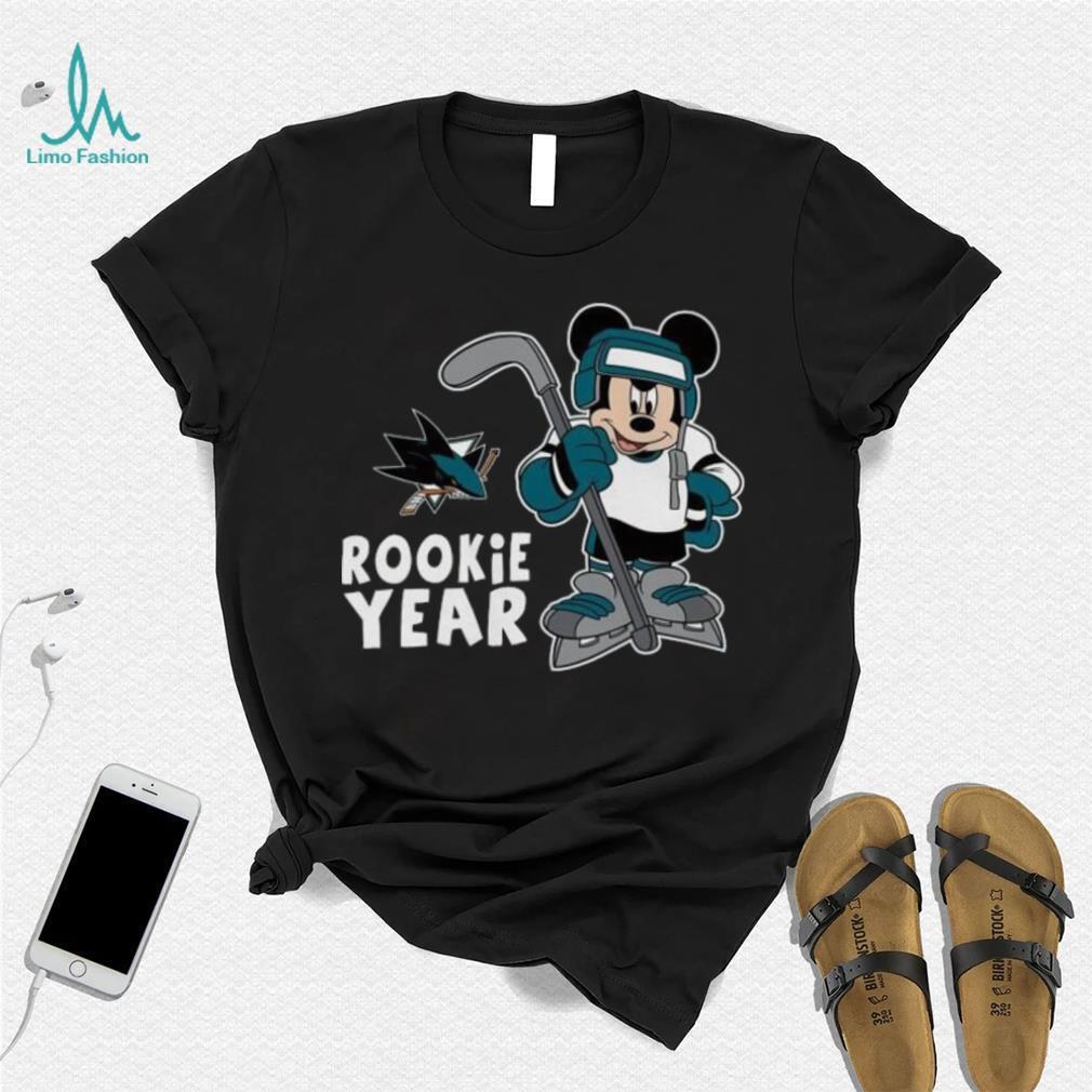 Mickey Mouse Toddler San Jose Sharks Disney Rookie Year shirt Mickey Mouse Toddler San Jose Sharks Disney Rookie Year shirt