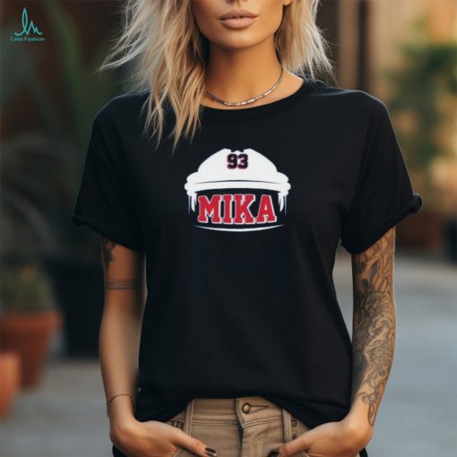 Mika Zibanejad Blank Face Ladies Boyfriend Shirt