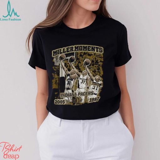 Miller Moments Indiana Pacers 2005 1987 Shirt