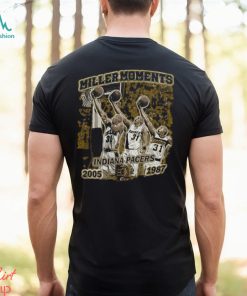 Miller Moments Indiana Pacers 2005 1987 Shirt