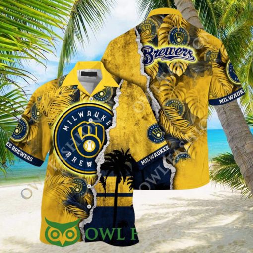 Milwaukee Brewers MLB Hawaiian Shirt Aloha Summer