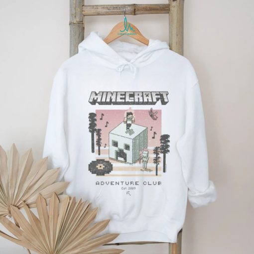 Minecraft 15th Anniversary Vintage Summer Band Adventure Club Est 2009 T shirt