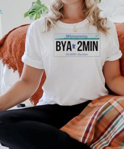 Minnesota BYA2MIN License Plate Shirt