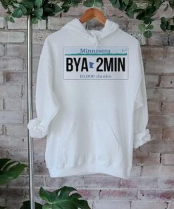 Minnesota BYA2MIN License Plate Shirt