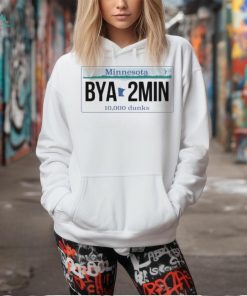 Minnesota BYA2MIN License Plate Shirt