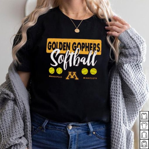 Minnesota Golden Gophers Unisex Gritty Softball Bats Comfort Colors T Shirt