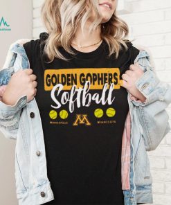 Minnesota Golden Gophers Unisex Gritty Softball Bats Comfort Colors T Shirt