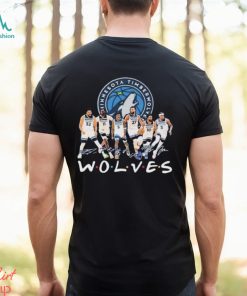 Minnesota Timberwolves Basketball True Team True Friends Signatures shirt