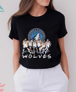 Minnesota Timberwolves Basketball True Team True Friends Signatures shirt