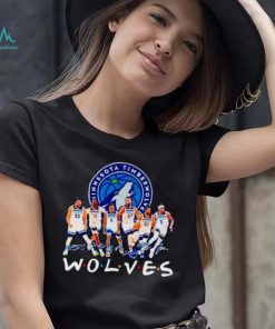 Minnesota Timberwolves basketball true team true friends signatures shirt