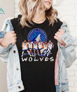 Minnesota Timberwolves basketball true team true friends signatures shirt
