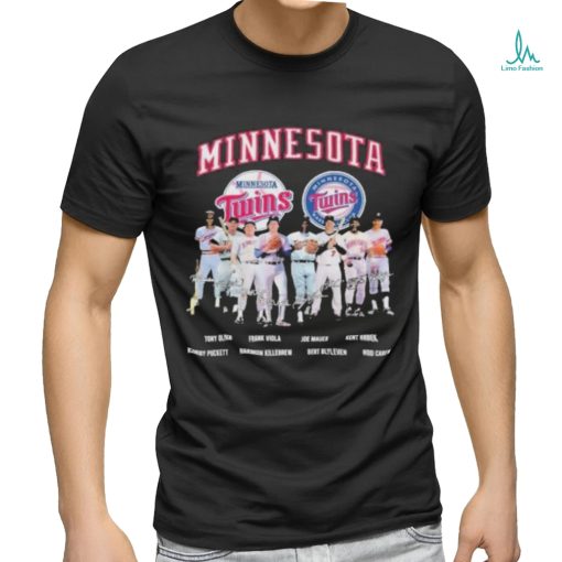 Minnesota Twins The Legends Squad Baseball Frank Viola T Shirt