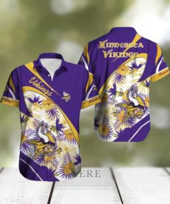 Minnesota Vikings Hawaiian Tracksuit Button Down Shirt Beach Shorts Swim Trunks