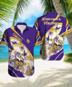 Minnesota Vikings Hawaiian Tracksuit Button Down Shirt Beach Shorts Swim Trunks