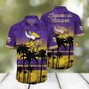 Norwich City FC Big Logo Tropical Leaves Hawaiian Shirt And Shorts