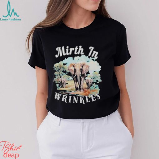 Mirth In Wrinkles Surreal Elephant Classic T Shirt