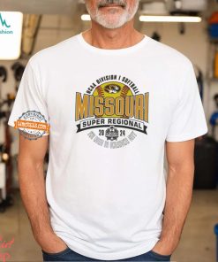 Missouri Tigers 2024 NCAA Division I Softball Super Regional shirt