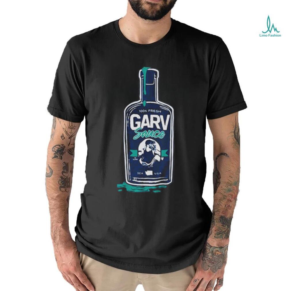 Mitch Garver Seattle Garv Sauce Bottle T shirt Mitch Garver Seattle Garv Sauce Bottle T shirt
