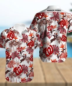 Mlb Washington Nationals Trendy Hawaiian Shirt V6 Aloha Shirt