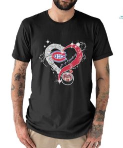 Montreal Canadiens Heart Diamonds Let’s Go Canadiens Shirt