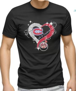 Montreal Canadiens Heart Diamonds Let’s Go Canadiens Shirt