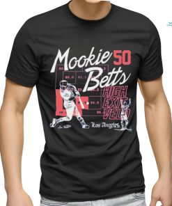 Mookie Betts High Exit Velocity Los Angeles Dodgers shirt