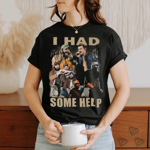 Morgan Wallen I Had Some Help T Shirt