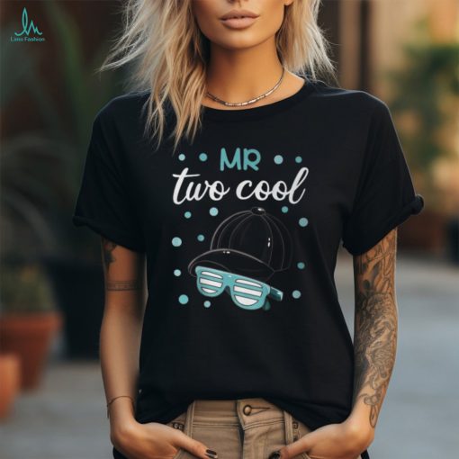 Mr Two Cool Outfit Boy 2Nd Birthday Party Hip Hop Style T Shirt