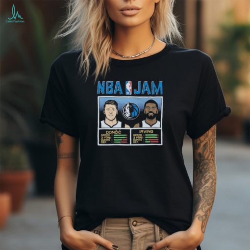 NBA Jam Mavericks Doncic And Irving 2024 shirt
