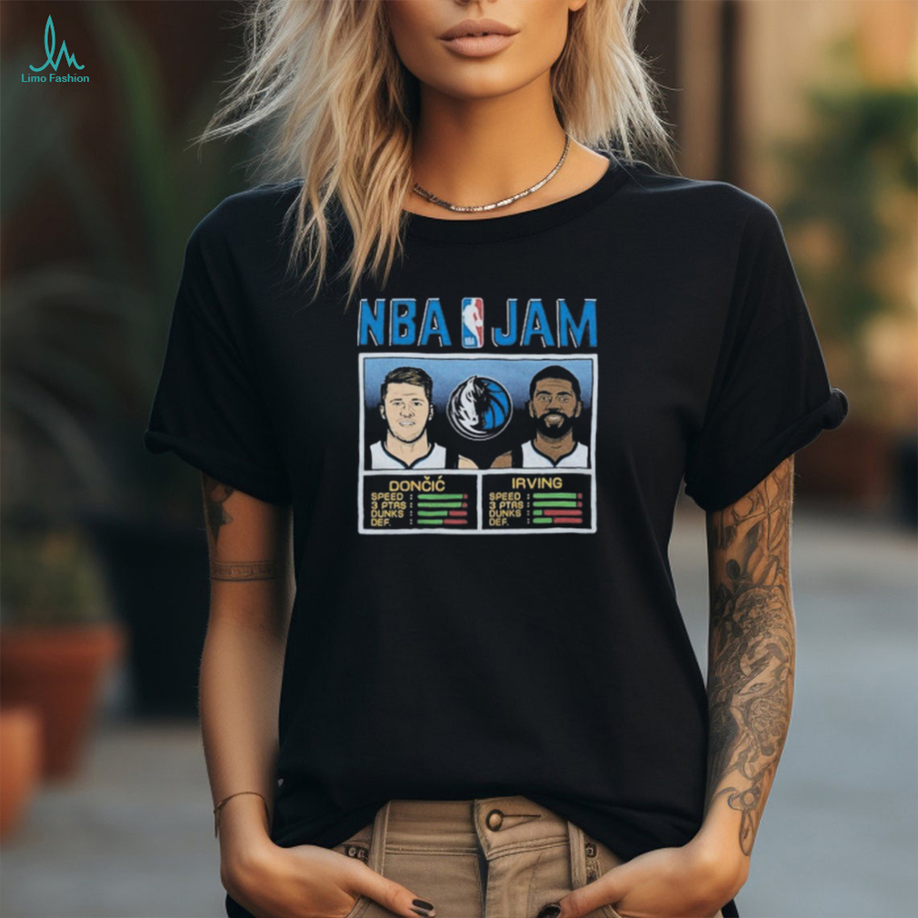 NBA Jam Mavericks Doncic And Irving 2024 shirt NBA Jam Mavericks Doncic And Irving 2024 shirt