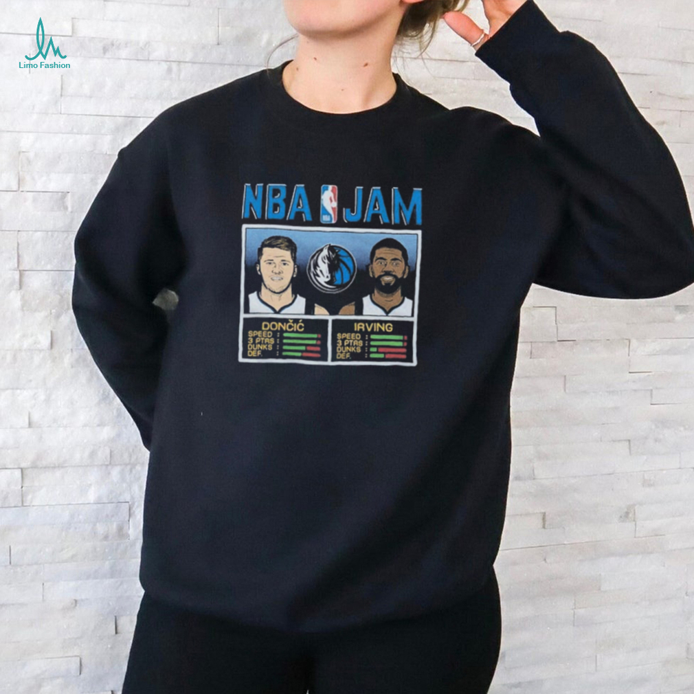 NBA Jam Mavericks Doncic And Irving 2024 shirt NBA Jam Mavericks Doncic And Irving 2024 shirt