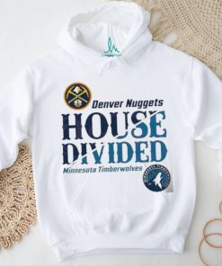 NBA Playoffs Nuggets vs Timberwolves House Divided Shirt