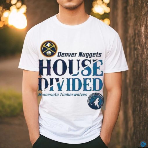 NBA Playoffs Nuggets vs Timberwolves House Divided Shirt