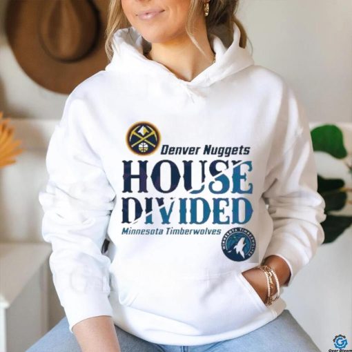 NBA Playoffs Nuggets vs Timberwolves House Divided Shirt
