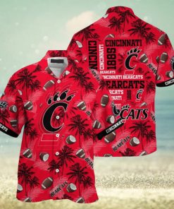 NCAA Cincinnati Bearcats Coconut Red Hawaiian Shirt