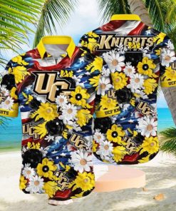 NCAA UCF Knights Design Logo Gift For Fan Independence Day Hawaii Shirt Full Over Print