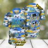 Green Bay Packers Hawaiian Tracksuit Floral Outfits Button Shirt Beach Shorts