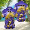 NFL Pittsburgh Steelers Halloween Skull Pumpkin Hawaiian Shirt