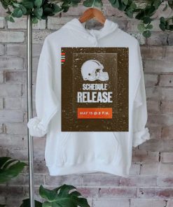 NFL Cleveland Browns 2024 Schedule Release T Shirt