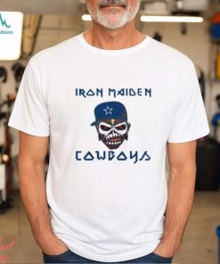 NFL Dallas Cowboys Iron Maiden Rock Band T Shirt