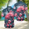 NFL Philadelphia Eagles Halloween Skull Pumpkin Hawaiian Shirt