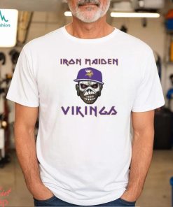 NFL Minnesota Vikings Iron Maiden Rock Band Music Football Sports T Shirt