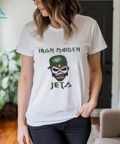NFL New York Jets Iron Maiden Rock Band T Shirt