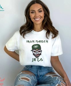 NFL New York Jets Iron Maiden Rock Band T Shirt