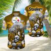 NFL Baltimore Ravens Halloween Skull Pumpkin Hawaiian Shirt