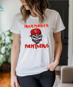 NHL Florida Panthers Iron Maiden Rock Band T Shirt